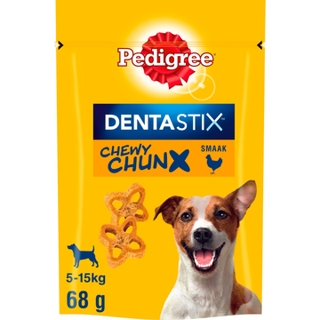 Pedigree Dentastix Chewy Chunx Mini Kip - Gebitsverzorgende Snack - JUMBO