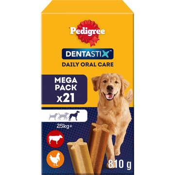 Pedigree Dentastix Maxi Kauwstaaf - Gebitsverzorgende Hondensnack - 21 Stuks - JUMBO