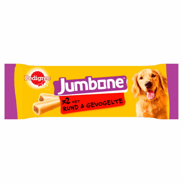 Pedigree Jumbone Medium Rund&Gevogelte - PLUS