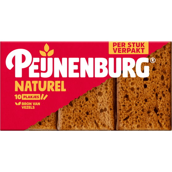 Peijnenburg Ontbijtkoek naturel portieverpakking - Dirk