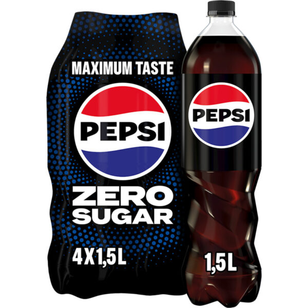Pepsi Zero Sugar Cola 4-pack - Albert Heijn