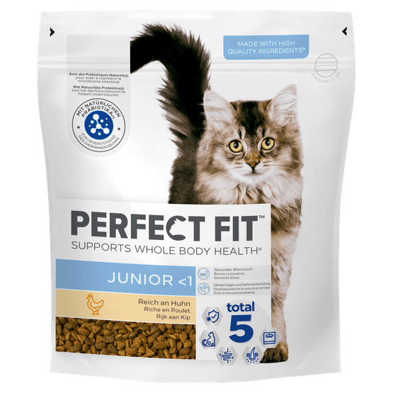 Perfect Fit Kattenvoer droog junior kip - Dirk