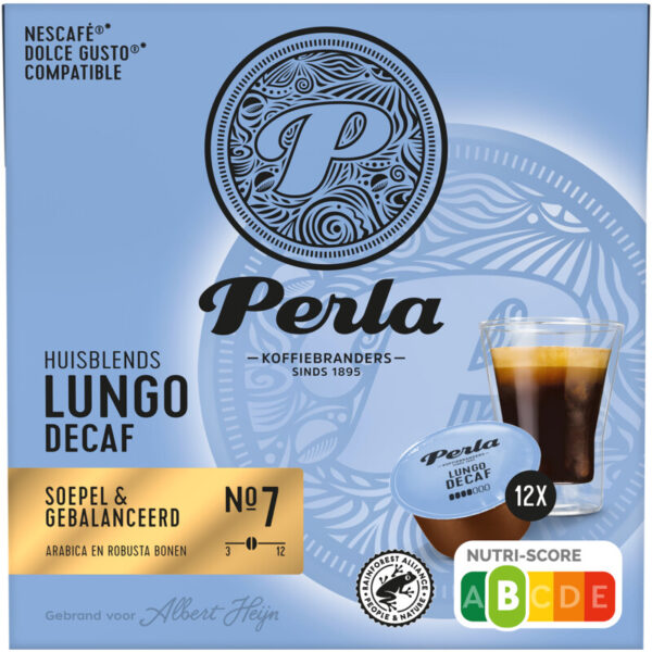 Perla Huisblends Dolce Gusto Lungo Decaf Capsules - Albert Heijn