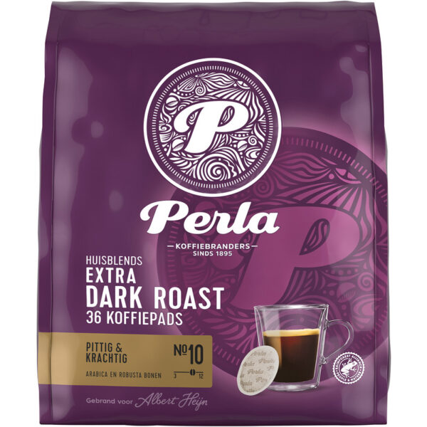 Perla Huisblends Extra Dark Roast Koffiepads - Albert Heijn