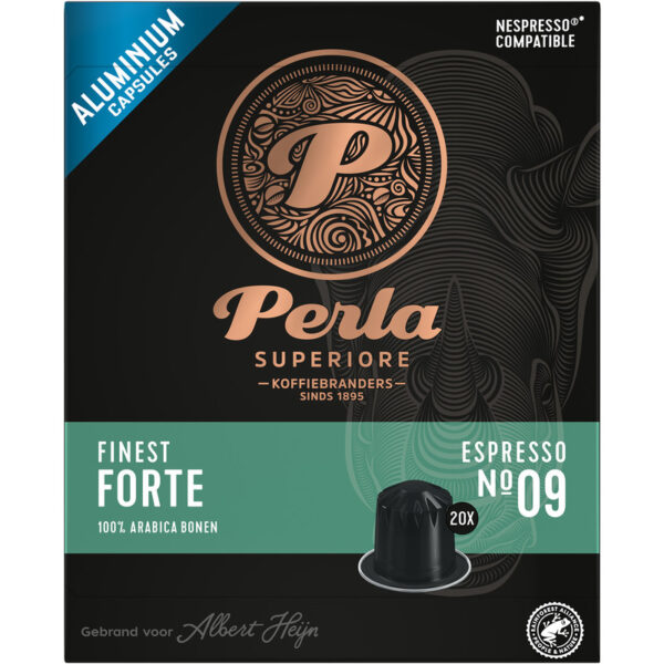 Perla Superiore Finest Espresso Forte Capsules - Albert Heijn