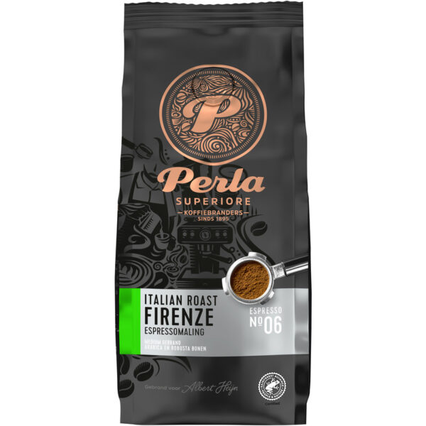 Perla Superiore Italian Roast Firenze Espressomaling - Albert Heijn