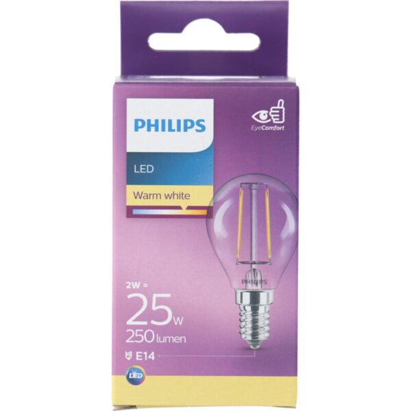 Philips LED Filament Kogel Helder E14 25W - Albert Heijn
