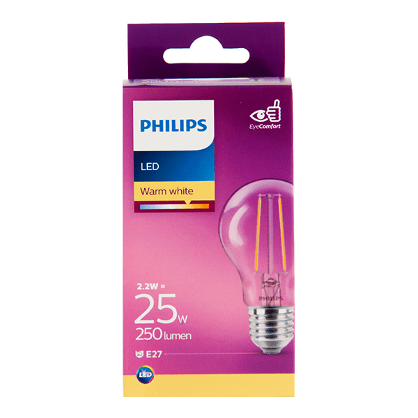 Philips LED filament bulb 25W E27 - PLUS
