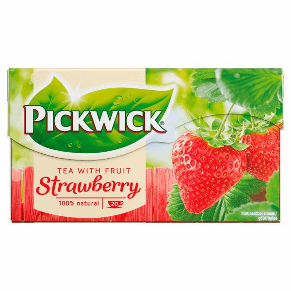 Pickwick Aardbei Fruit Thee - PLUS