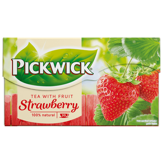Pickwick Aardbei fruit thee - Dirk