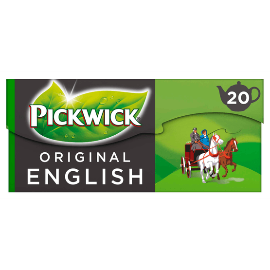 Pickwick English zwarte thee voor pot - Dirk