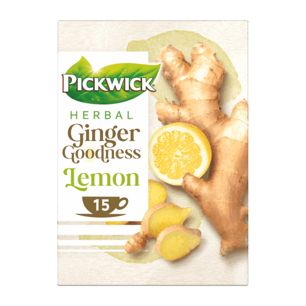 Pickwick Ginger Goodness Lemon - PLUS