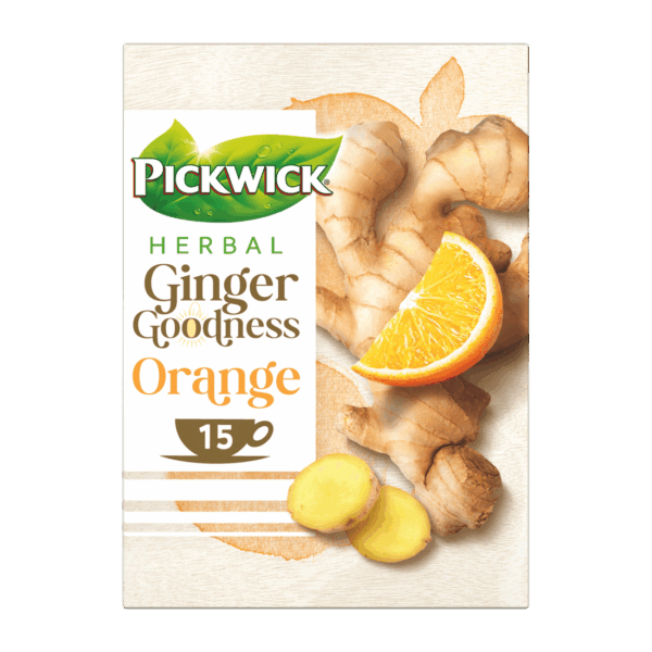 Pickwick Ginger Goodness Orange - PLUS