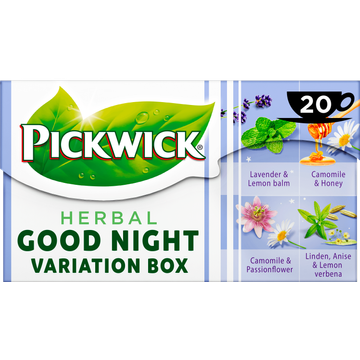 Pickwick Herbal Good Night Variatiebox Kruidenthee - JUMBO