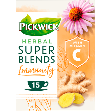 Pickwick Herbal Super Blends Immunity Kruidenthee - JUMBO