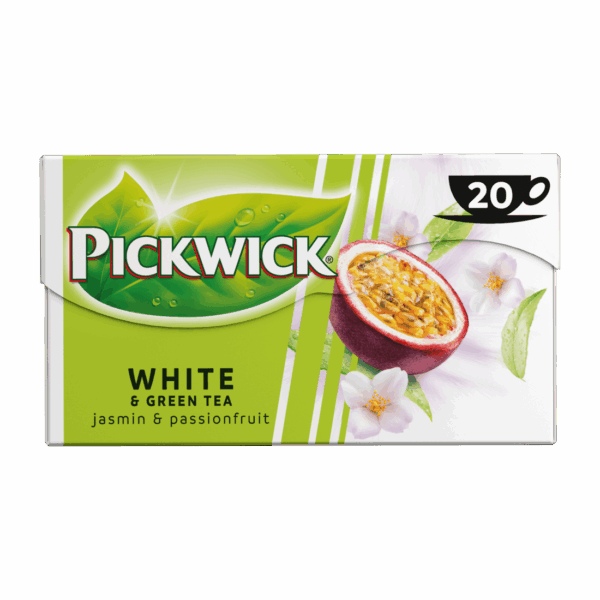 Pickwick Jasmin Passion Fruit White & Green Tea - PLUS