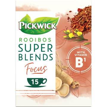 Pickwick Super Blends Focus Rooibos met Citroensmaak - JUMBO
