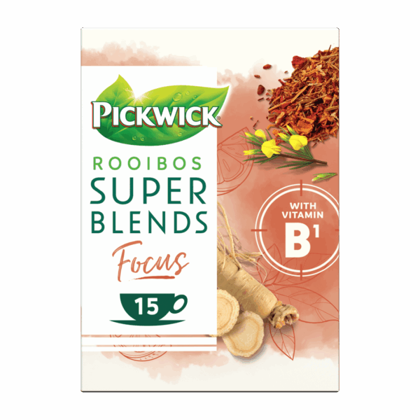 Pickwick Super blends focus kruidenthee - PLUS