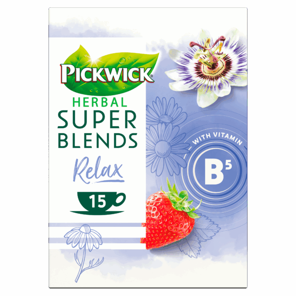 Pickwick Super blends relax kruidenthee - PLUS