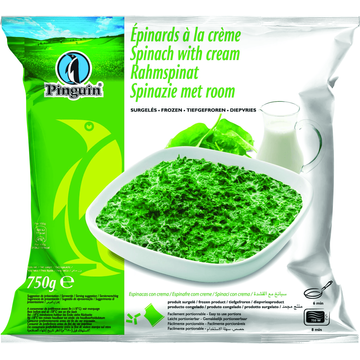 Pinguin Spinazie met Room - JUMBO