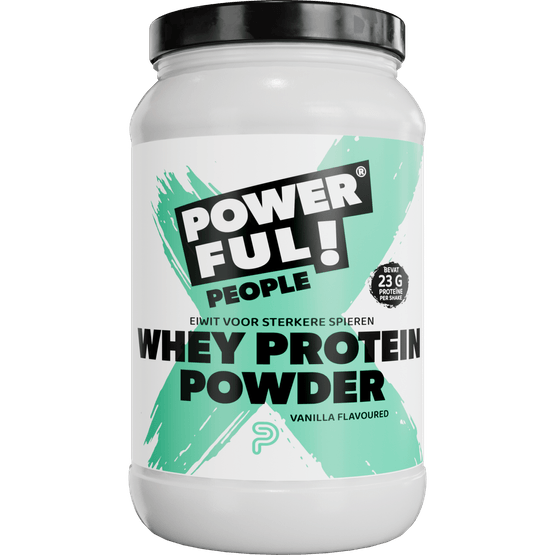 PowerfulPeople Whey protein powder vanille - Dirk