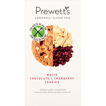 Prewett's Witte Chocolate + Cranberry Cookies - JUMBO