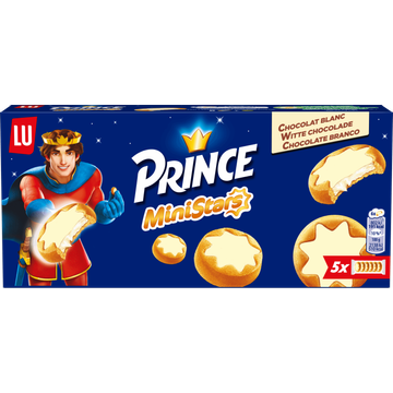 Prince MiniStars Koekjes Witte Chocolade - JUMBO