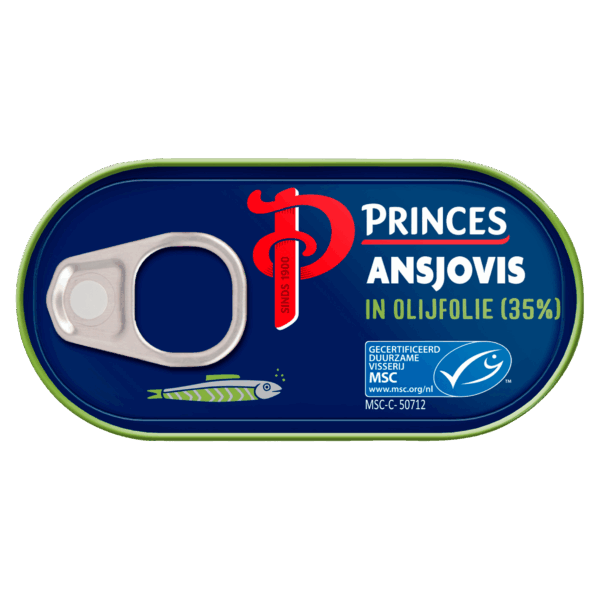 Princes Ansjovis in olijfolie MSC - PLUS
