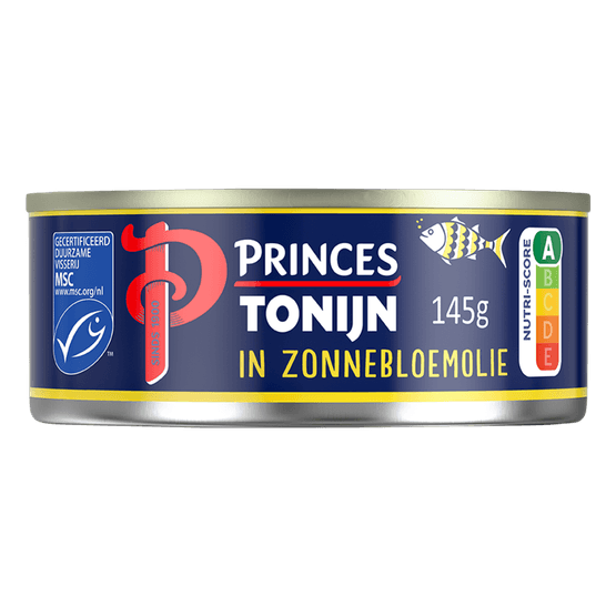 Princes Tonijnstukken in zonnebloemolie - Dirk