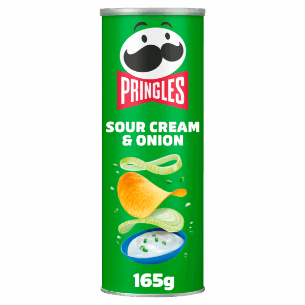 Pringles Chips Sour Cream & Onion - PLUS