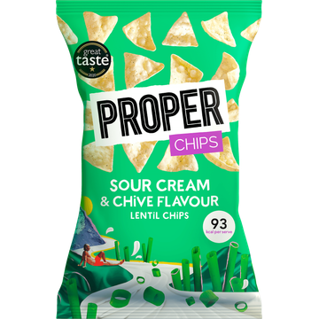 Proper Sour Cream & Chive Flavour - JUMBO