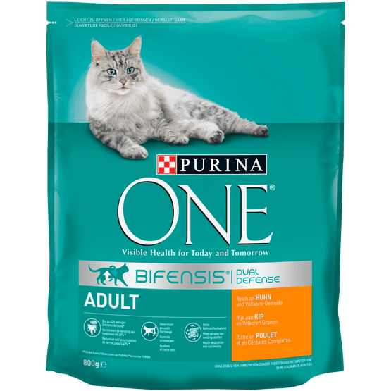 Purina One Kattenvoer adult kip & volkoren granen - Dirk