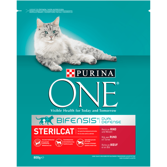 Purina One Kattenvoer sterilcat rund & tarwe - Dirk