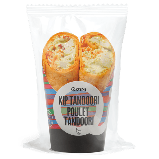Qizini Wrap kip tandoori - Dirk