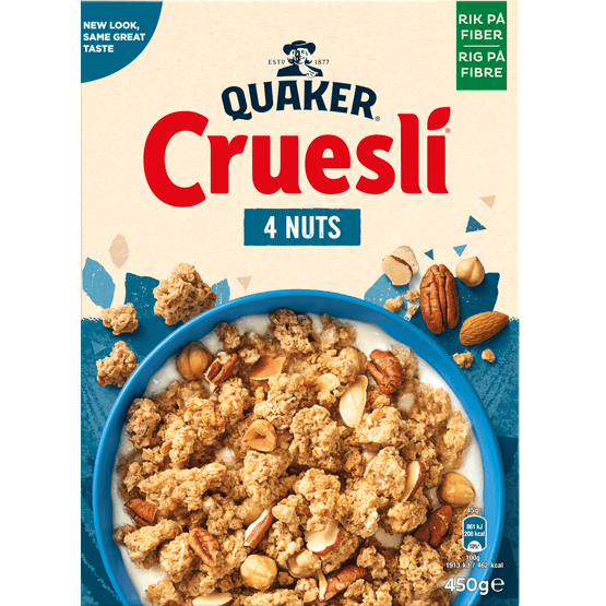 Quaker Cruesli 4 noten - Dirk