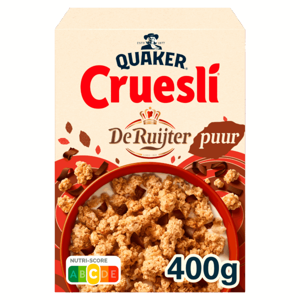 Quaker Cruesli De Ruijter - PLUS