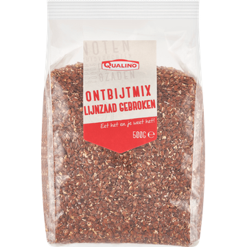 Qualino Ontbijtmix Lijnzaad Gebroken - JUMBO