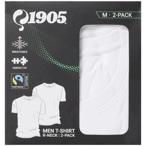 Quick Men Basic T-shirt FT katoen M - PLUS