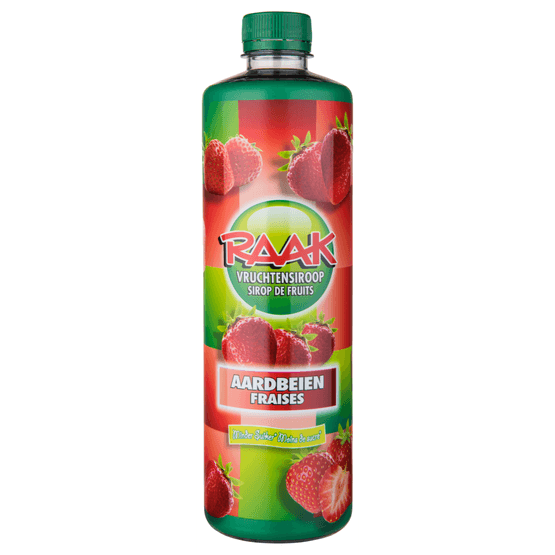 Raak Limonadesiroop aardbei - Dirk