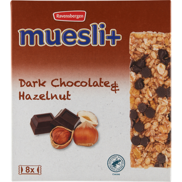 Ravensbergen Muesli Dark Chocolate & Hazelnut - JUMBO
