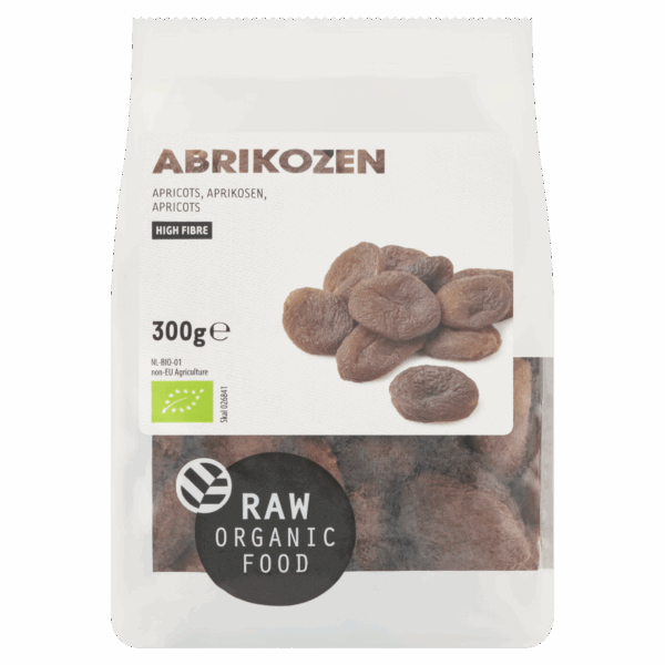Raw Organic Food Abrikozen biologisch - PLUS