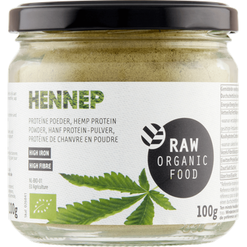 Raw Organic Food Bio Hennep Poeder - JUMBO