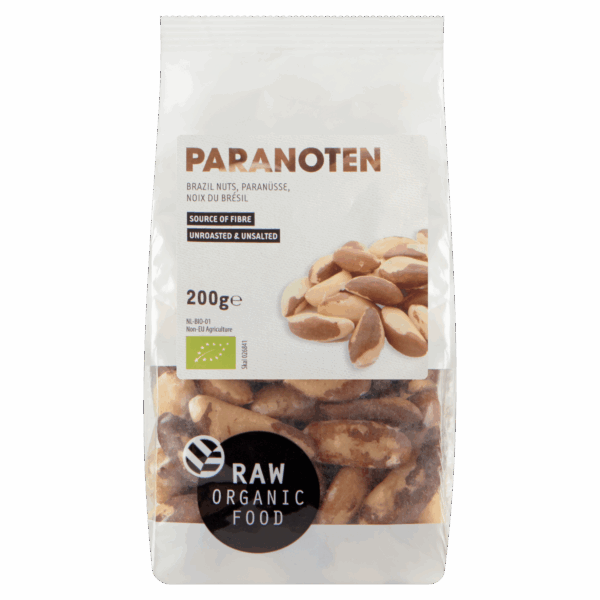 Raw Organic Food Paranoten biologisch - PLUS