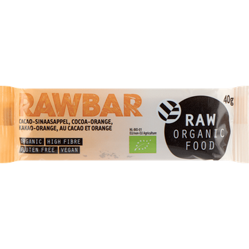 Raw Organic Food Rawbar Cacao-Sinaasappel - JUMBO