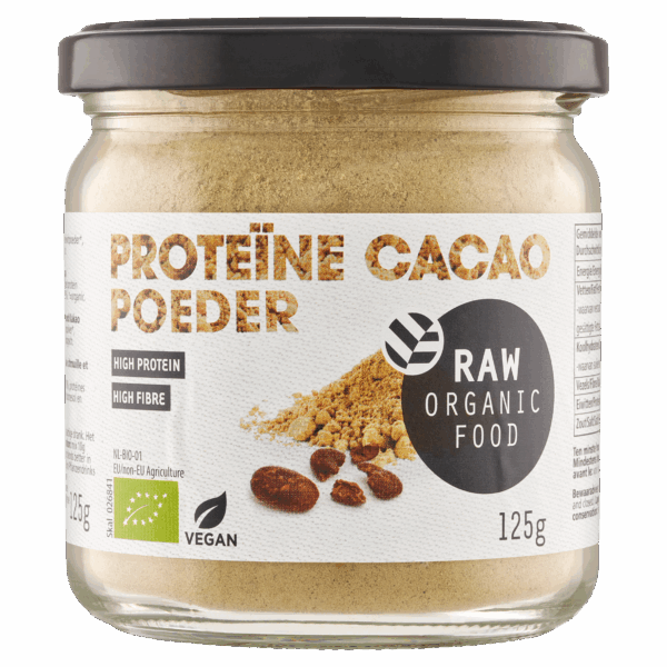 Raw Organic Food Vegan protein cacaobio - PLUS