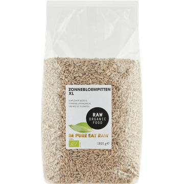 Raw Organic Food Zonnebloempitten XL - JUMBO