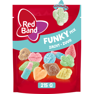 Red Band Funky Mix Zacht Zuur - JUMBO