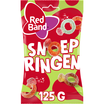 Red Band Snoepringen Zuur - JUMBO
