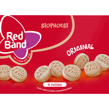 Red Band Stophoest rollen 4-pack (4 x 40g) - JUMBO