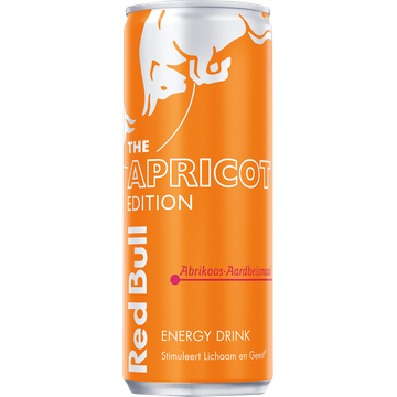 Red Bull Energy Drink Abrikoos-Aardbeismaak The Apricot Edition - JUMBO